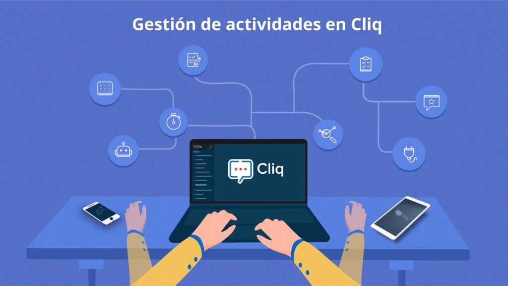 Gestión de actividades en Cliq